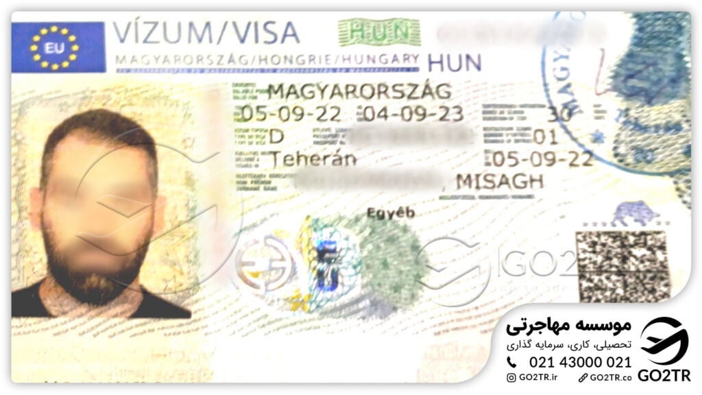 اخذ ویزای مجارستان توسط کارشناسان GO2TR