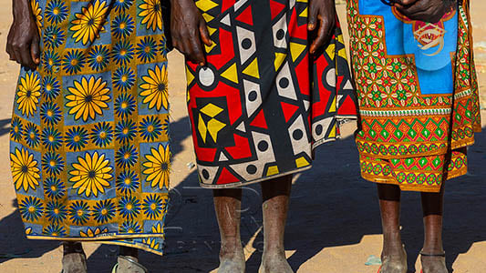 نوع پوشش مردم آنگولا